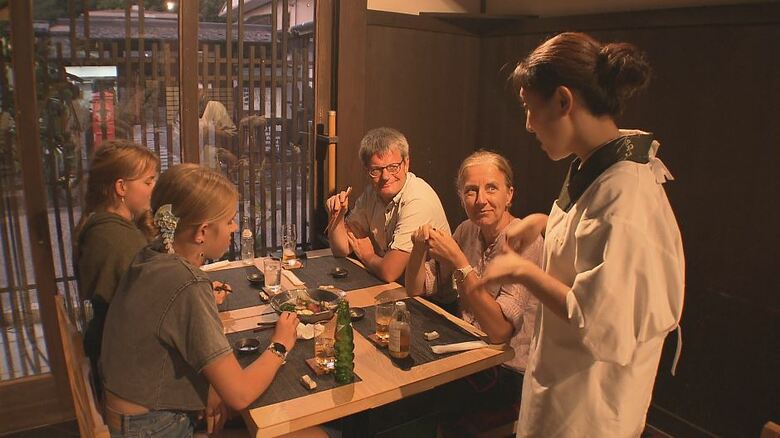 福島宿にある創作和食店「肥田亭」