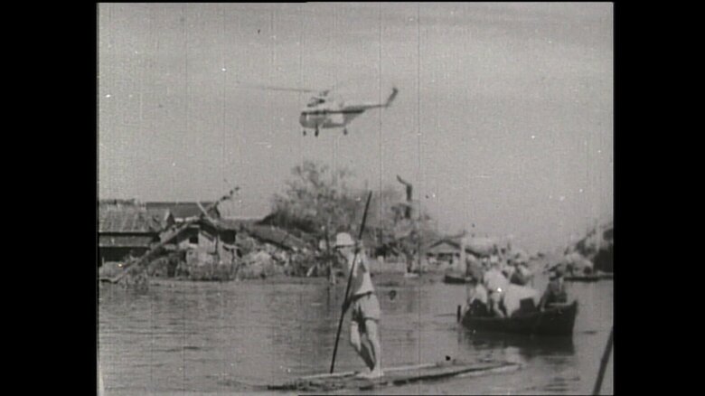 甚大な被害を出した伊勢湾台風（1959年）
