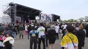 富山湾をバックに「ONE FES」開幕  アーティスト22組が音楽ライブ  大勢の観客で熱気  