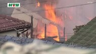 「2建て住宅の1階から炎が出ている」長崎市中心部で火事