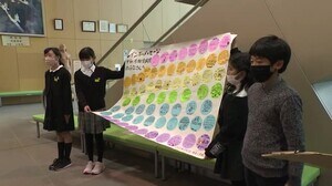 上市町の小学生が“医療従事者に感謝の気持ち”…かみいち総合病院に寄せ書き贈る