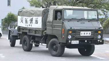 自衛隊の給水車が到着もUターン…台風19号による断水で協力し合うべき町と県の対立