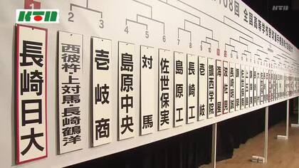 「優勝して甲子園に行きたい」高校野球長崎県大会の組み合わせが決定　7月6日に開幕へ