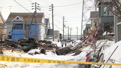 手稲区爆発火災から約20日…同様のガス管使用の住宅一斉点検で少なくとも5件で少量のガス漏れ_粘土質のテープなどで補修…ガス警報器も無償提供中〈北海道札幌市〉