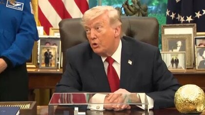 トランプ氏「イランは降参するしかない」海上封鎖は天才的な作戦と主張　軍が“短期間で強力な”攻撃計画を準備と米報道