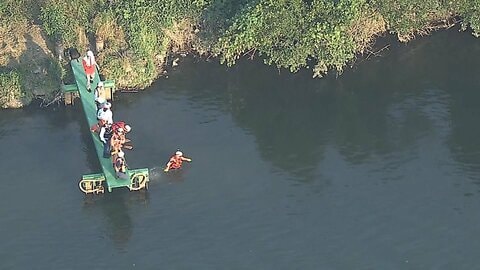 川遊び中に…男子中学生流され死亡　名古屋市の庄内川