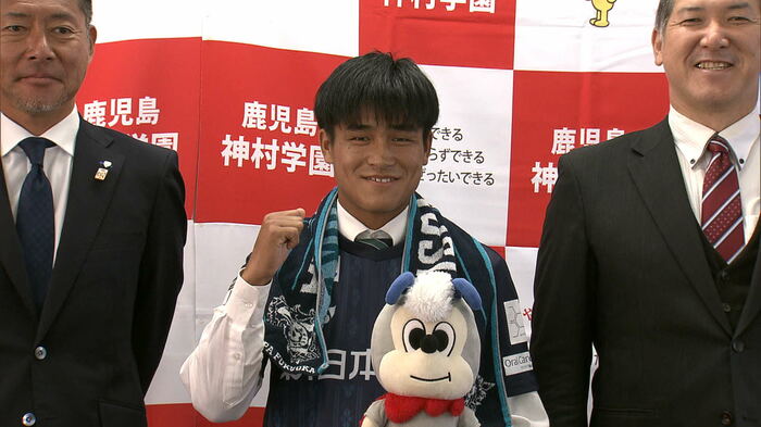 福島選手はＪ１・福岡に入団