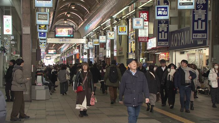 こちらも多くの観光客が訪れる狸小路商店街にも変化が
