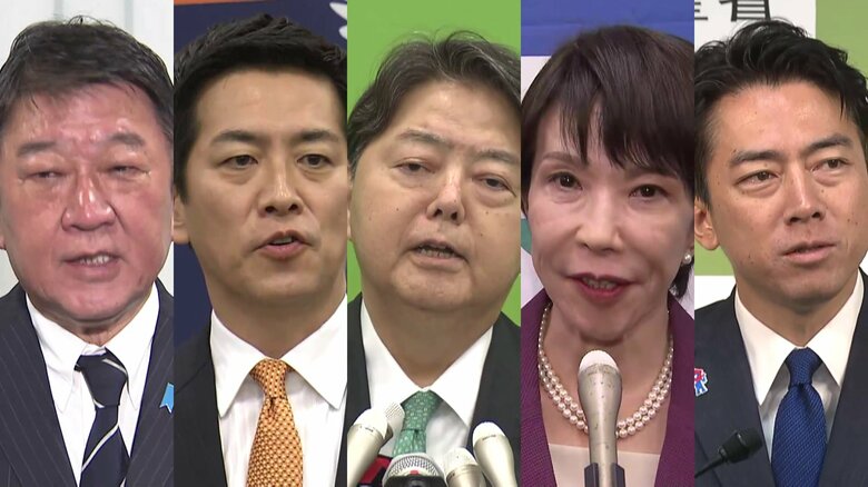 自民総裁選「不安を夢や希望に」高市氏が出馬の意向表明　「林プラン作った」林氏は政策を発表…候補者の活動本格化｜FNNプライムオンライン