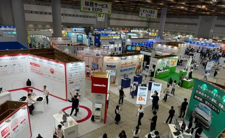 展示会の対面情報の方がAI・Web検索よりも影響大と考える人が6割