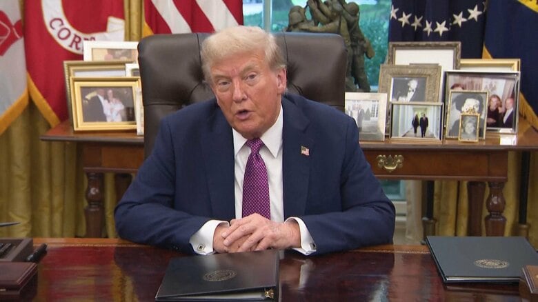 トランプ大統領SNS発信　FRBパウエル議長に「想定より大幅な引き下げを」政策会合前に露骨な圧力｜FNNプライムオンライン