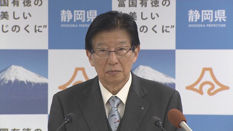 リニア巡る姿勢には一定の支持も…川勝静岡県知事が辞意表明 JR東海「報道は承知もコメントする立場にない」｜FNNプライムオンライン