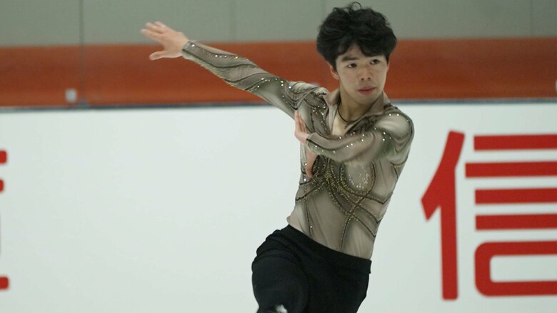 FSでは大技を完璧に決めて圧巻の演技で優勝した佐藤