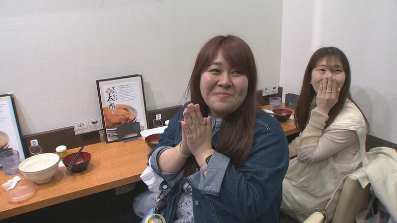 新潟のグルメを楽しむ人も