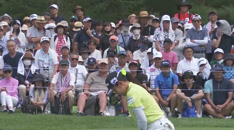 優勝争いは、神谷そら選手とのプレーオフへ