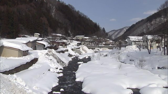地震が頻発している福島県檜枝岐村