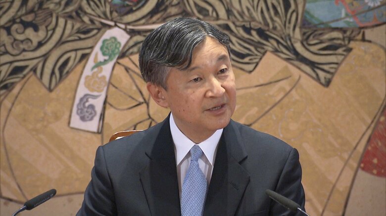 インドネシア訪問を前に記者会見に臨まれた天皇陛下（15日）