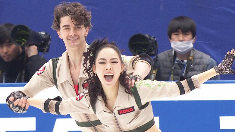 リズムダンスは『ゴーストバスターズ』を披露（2023年全日本）