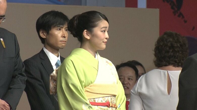 ブラジルを訪問し日本人移住110周年記念式典に出席した小室眞子さん　2018年7月