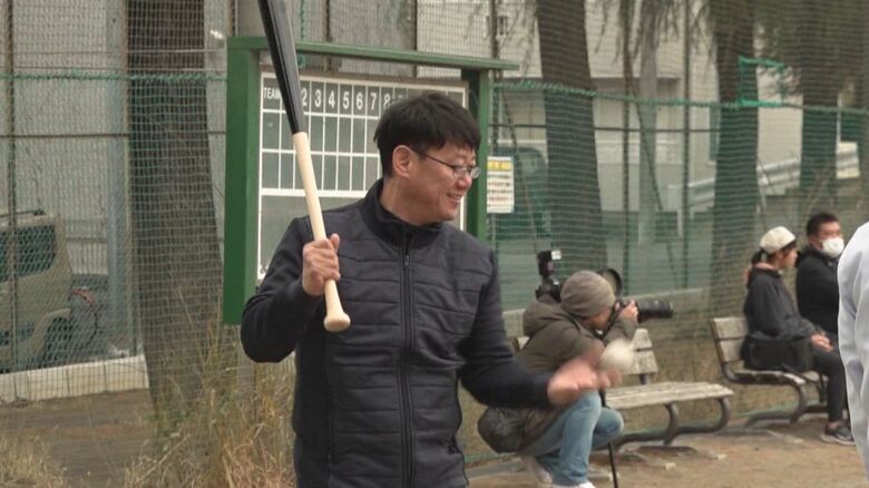 山田選手の父・浩二さん