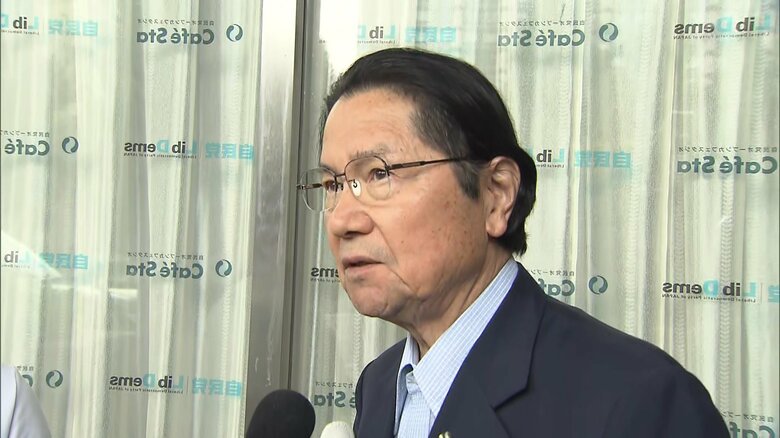 衛藤征士郎・元衆院副議長は「我々としては理解できない」と猛反発