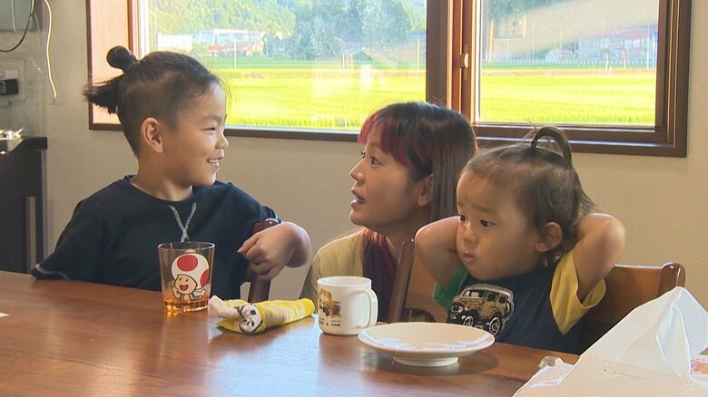 透河くん・士剣くん（左）との時間大切に