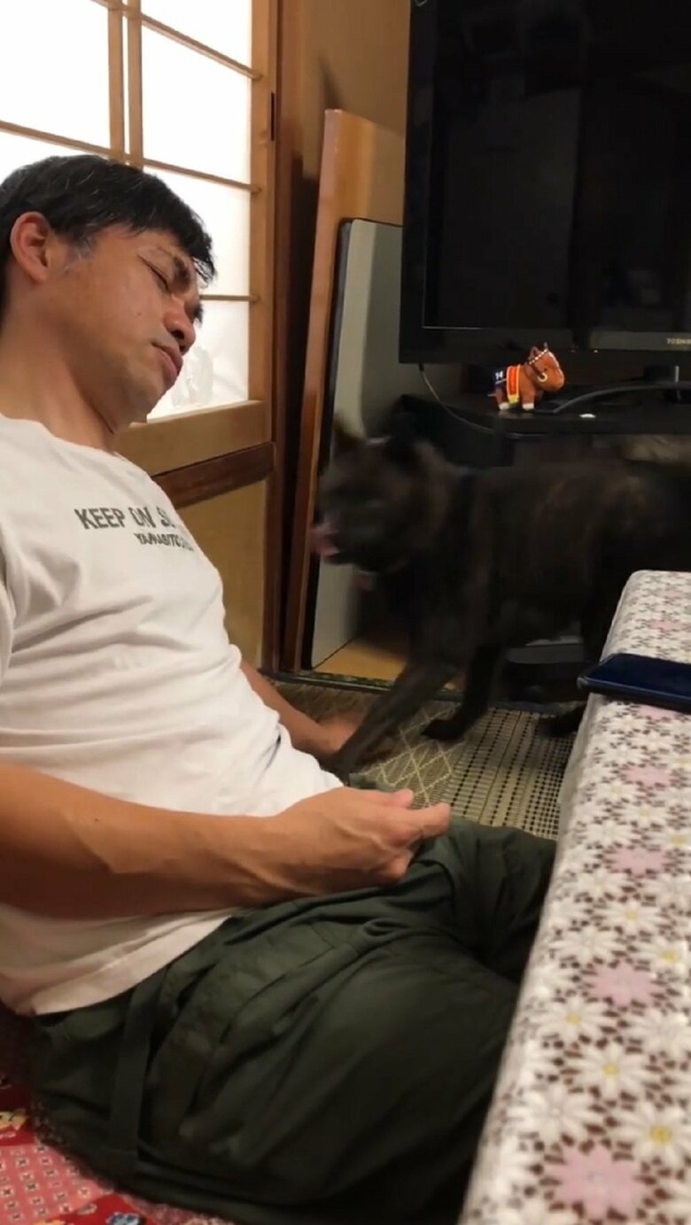 ななちゃんは1歩下がり…