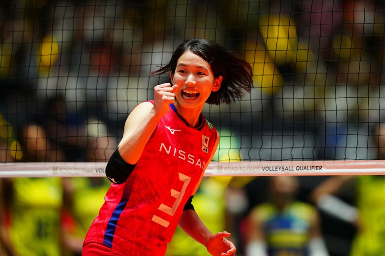 日本のキャプテン 古賀紗理那