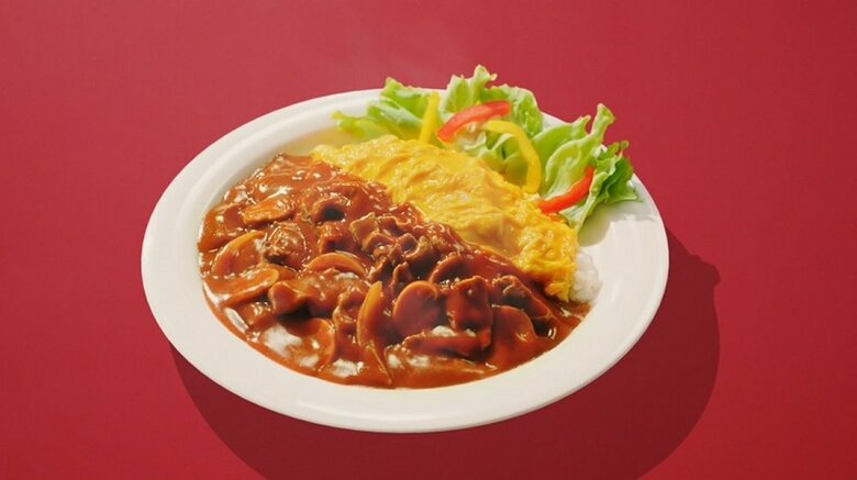 オムハヤシ（提供：ハウス食品株式会社）