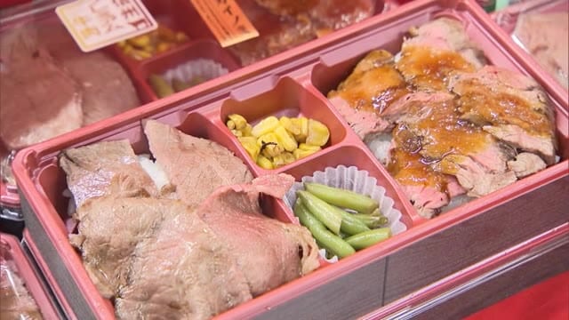 信州牛 弁当に ふじりんご アップルパイ 長野大物産展 ２４日まで 岡山 岡山市