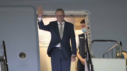 【速報】アルバニージー豪首相が来日　あすクアッド、日豪首脳会談へ