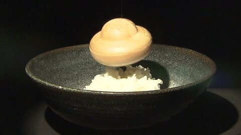 【秋の夜長にUFO？】おなじみのフォルム＆宇宙人の目撃情報が札幌で続々…ご飯に載せてお湯をかけると変身!?“新感覚のお茶漬け”が話題に…開発者が込めた『被災地支援』への思い〈北海道〉