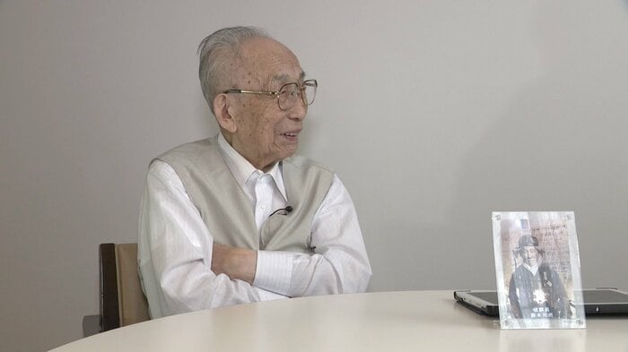 元特攻要員の藤本光男さん(98)