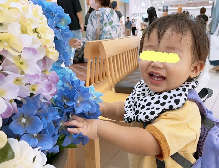 1歳の息子さん