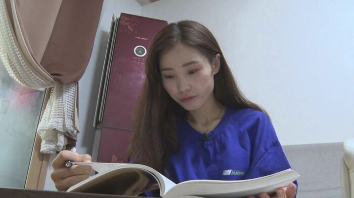 8年前に脱北し 韓国で暮らすスヨンさん 大学に通い 社会福祉学を学んでいる