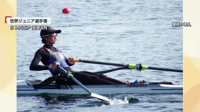 国スポ優勝から世界挑戦　2026年は新たなステージへ　ローイングに魅了された18歳が挑むU-23日本代表への道　悔しさを力に変え秋田から羽ばたく｜FNNプライムオンライン