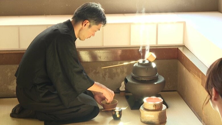 閉店した老舗和菓子店が「茶房＆1日1組の宿」に　店でたてる「抹茶」と「和菓子」で心癒される時間　40代夫婦がリノベしてオープン「茶の文化と地域の魅力を発信する場に」　長野・飯田市｜FNNプライムオンライン