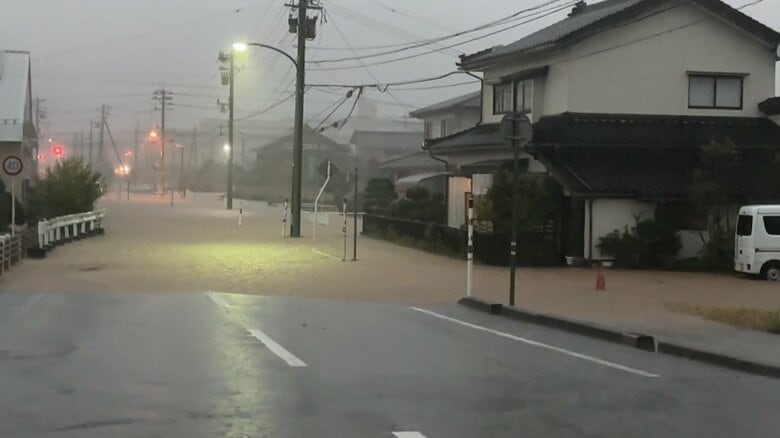 石川・中能登町　27日午前5時半