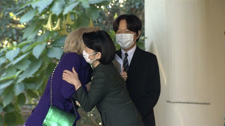 秋篠宮邸にてベルギーのアストリッド王女をおもてなし　2022年12月