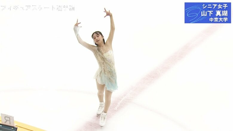 中部選手権2位の山下真瑚