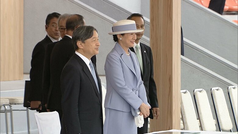 国体開会式にご出席　10月7日