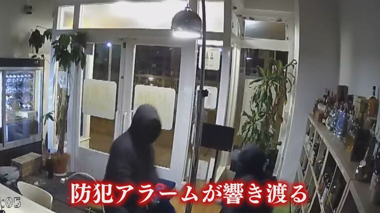 防犯カメラの映像