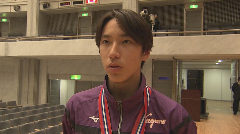 永原颯磨選手（佐久長聖高校）