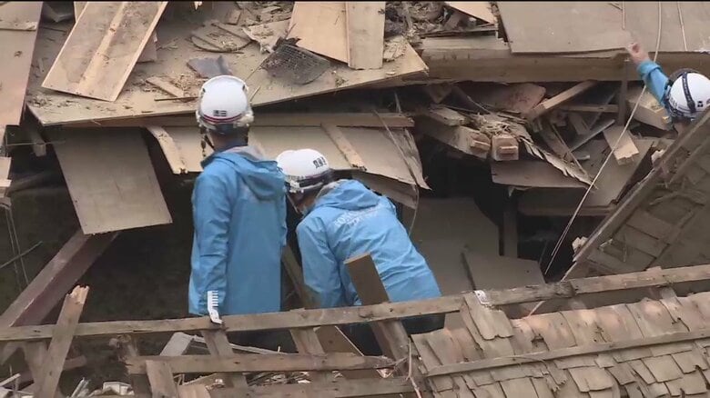 赤池市議は、住民に避難をよびかけて現場付近にいたという