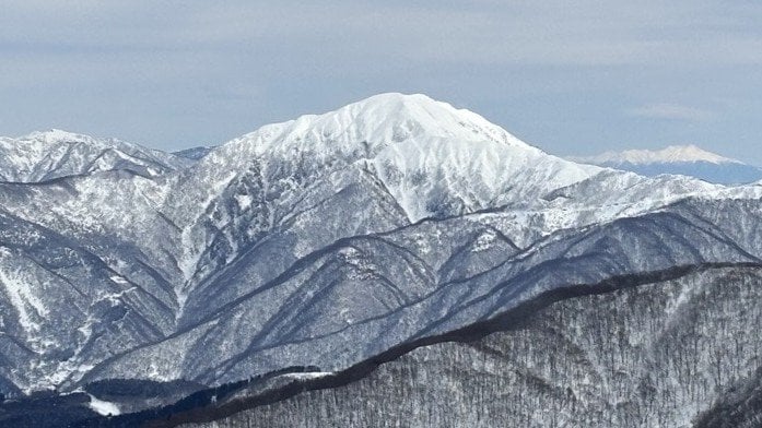 荒島岳（2026年2月10日撮影）