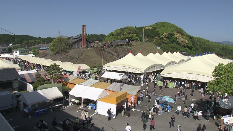 波佐見陶器まつりは26万人（対前年比104.0％）