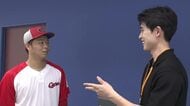【ＴＳＳ新人アナウンサー廣瀬蓮】オリックス戦先発の玉村投手にぶらさがり　やはり警戒するのは…あの選手