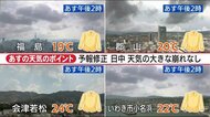 土曜は天気の大きな崩れはないが…日曜は冷たい北風 福テレ斎藤気象予報士《これから天気》10月15日