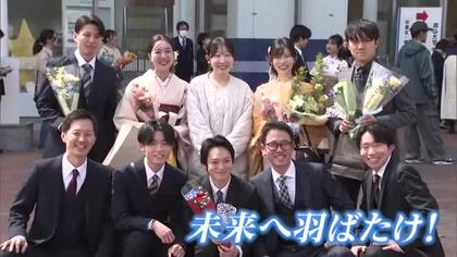 ３１７０人が卒業…岡山大学で卒業式　新たな決意胸に…卒業生たちの旅立ちの日の思いは【岡山】