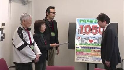 労働団体が最低賃金1500円以上へ引き上げを要請「物価高騰に賃上げが追い付かず」「人口流出の一因に」新潟